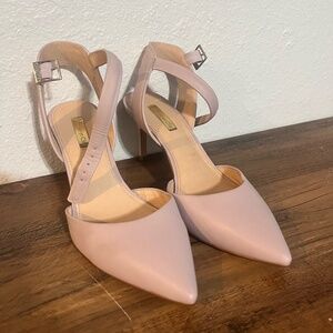 Louise et Cie | Ankle Strap Pumps | Kota | Pale Pink or Lavender | Size 8